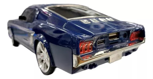 Parlante Bt Auto Clásico Recargable  Mustang Blue Audio Pro 3