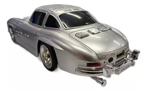 Parlante Bt Auto Clásico Recargable Modelo Aston Martin Gray 4