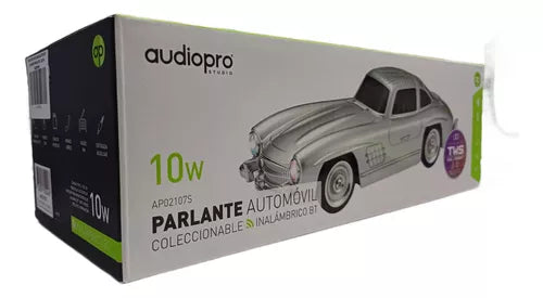 Parlante Bt Auto Clásico Recargable Modelo Aston Martin Gray 5