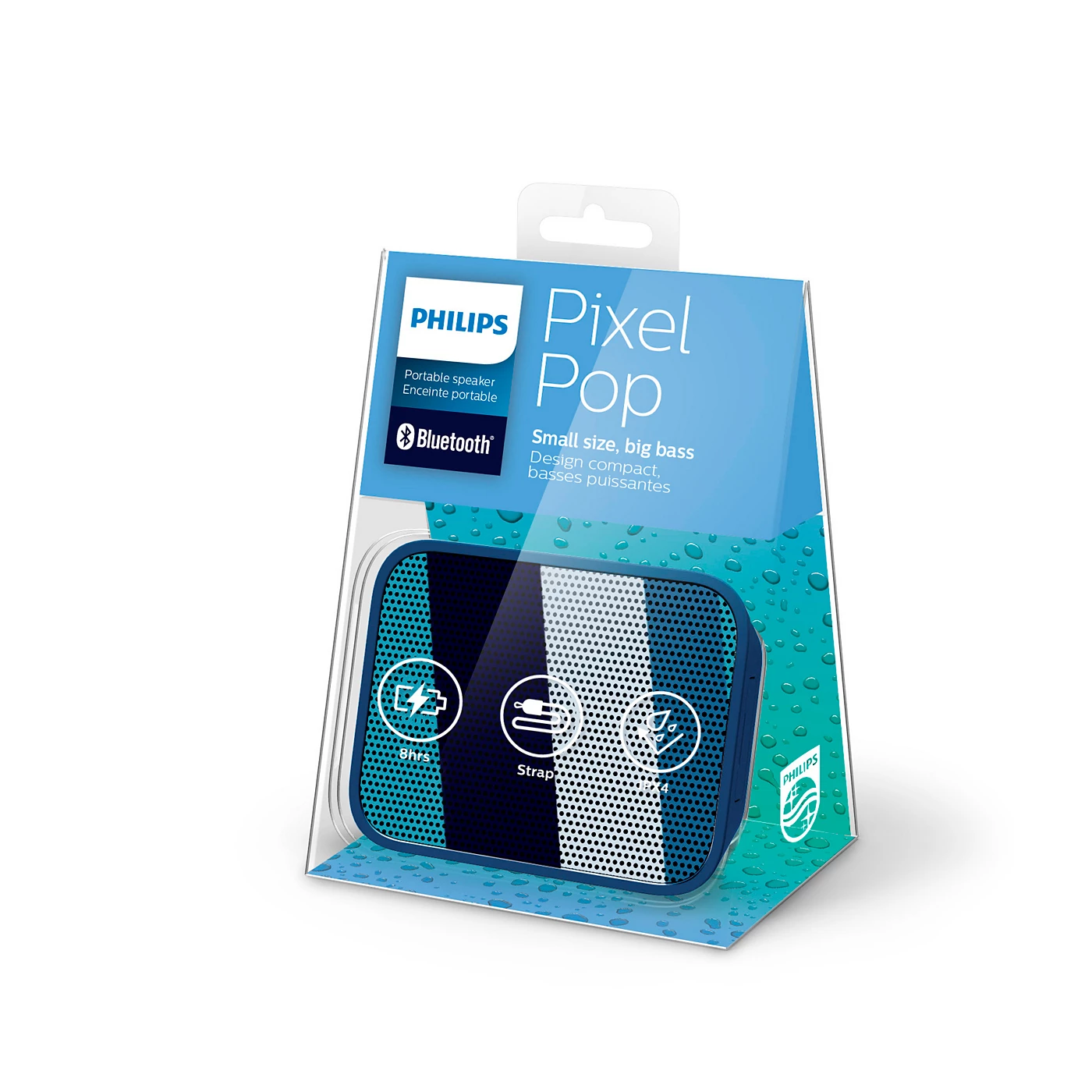 Parlante Bt Pixel Pop Bt110A Philips 1