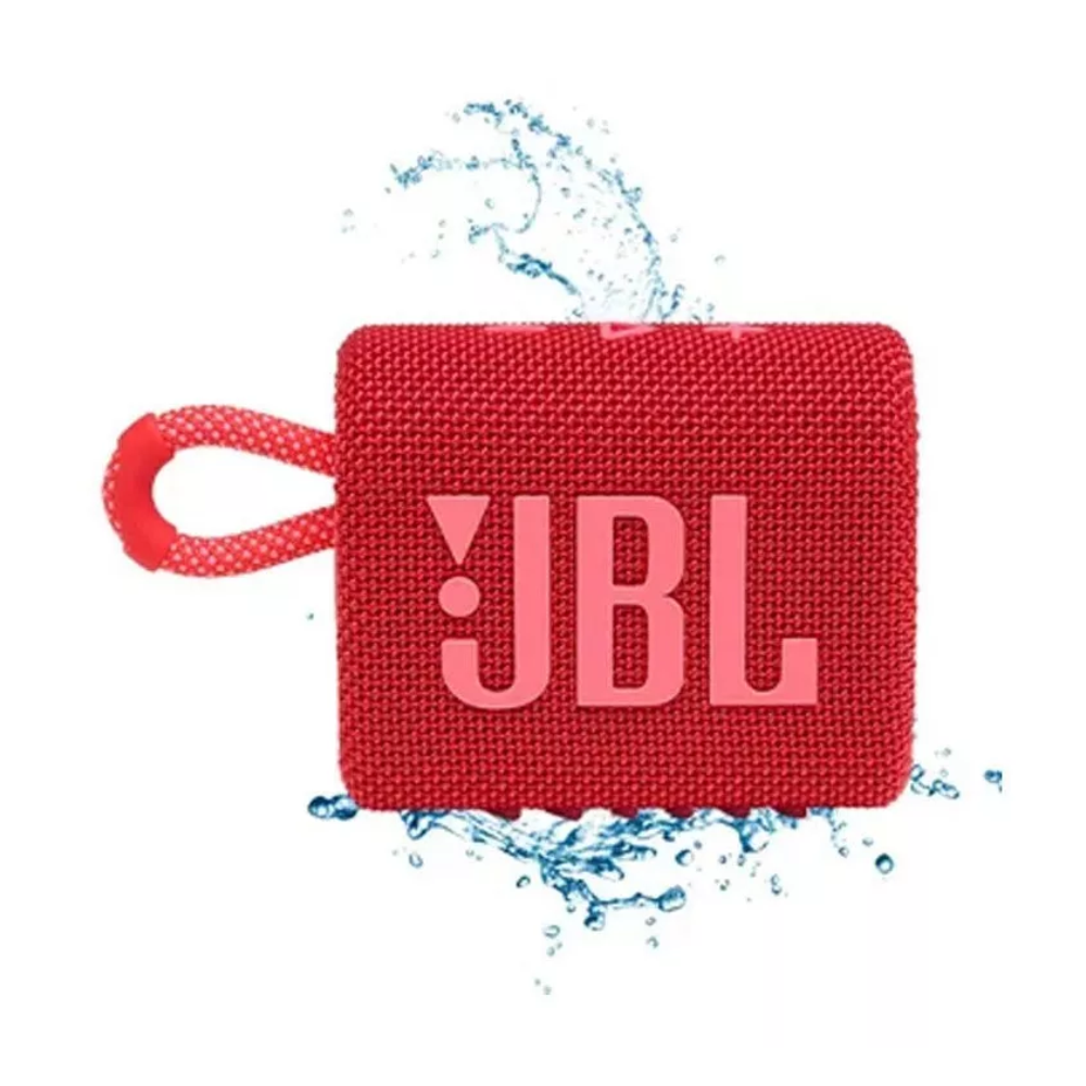 Parlante Jbl Go 3 Bluetooth 5.0, Ip67, 4W, 5Hrs – Rojo 1