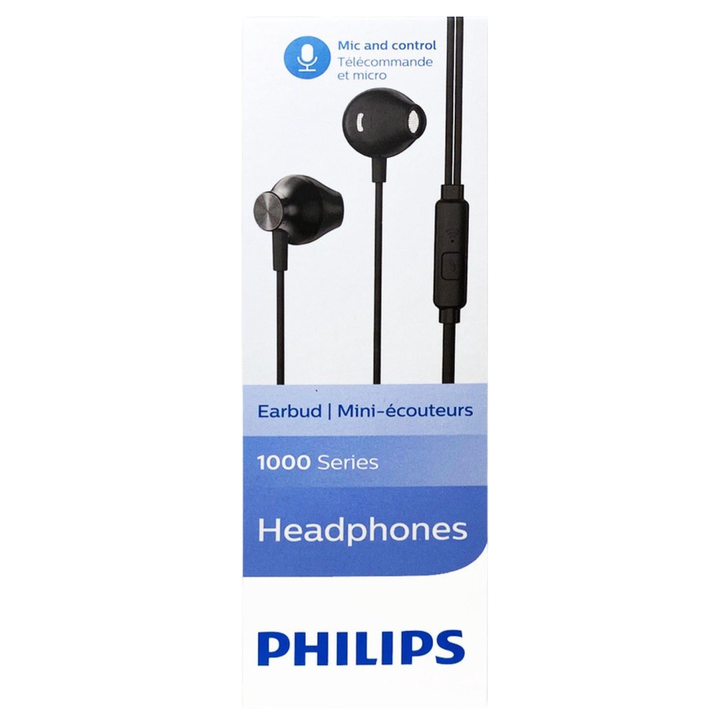 Audífono Philips Taue101 Negro 1