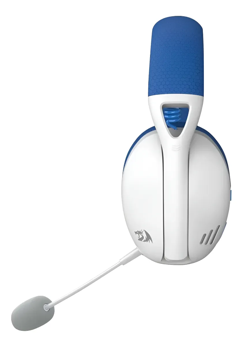 Audífono Redragon Ire Pro H848 White / Blue Wireless 2