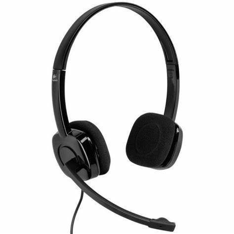 Audifonos Call Center Logitech H151 3.5 Aux Negro 1