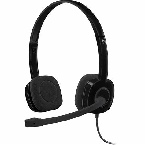 Audifonos Call Center Logitech H151 3.5 Aux Negro 3