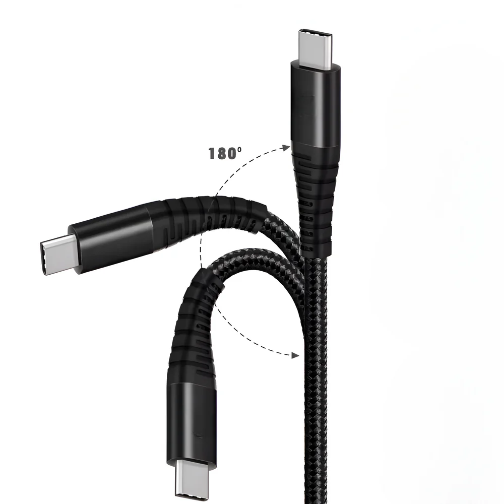 Cable De Datos Usb-C A Usb-C 2.5 M Premium Pd 60W 3