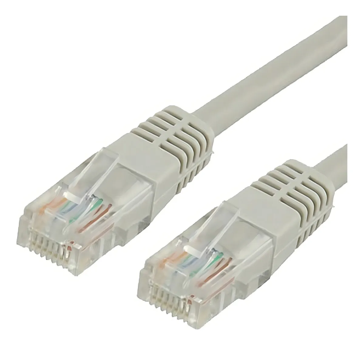 Cable De Red / Patch Cord Certificado Cat6 2 Mts Gris 1