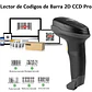 Lector De Códigos De Barra Usb 32 Bit Con Soporte Bsc2800X  - Miniatura 4