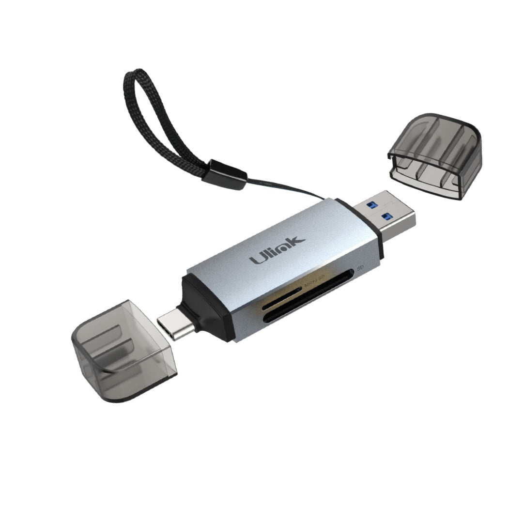 Lector De Memoria Dual Usb C Y Usb 3.0 Para Tarjetas Sd/Micro Sd 1
