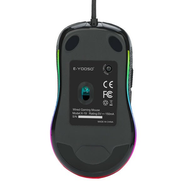 Mouse Gamer X-19 E-Yooso 2