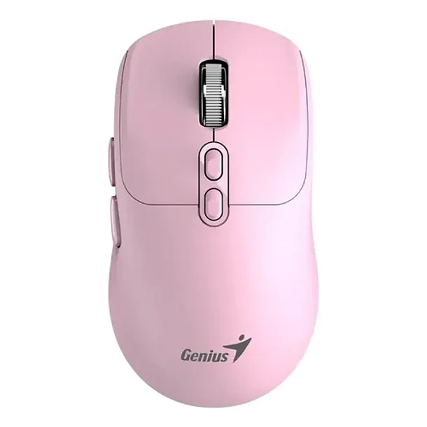 Mouse Genius Nx-8080S Bt Rosa 7 Botones Silencioso 1600 Dpi Ai Copilot 2.4Ghz 3