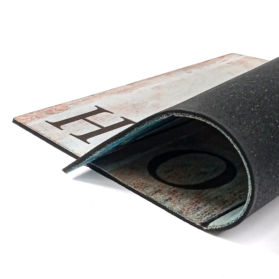 Limpiapies De Diseño 4 Tablas 45X75Cm 6