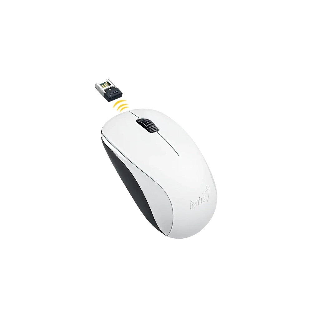 Mouse Inalámbrico Genius Nx-7000 New G5, Color Blanco 4