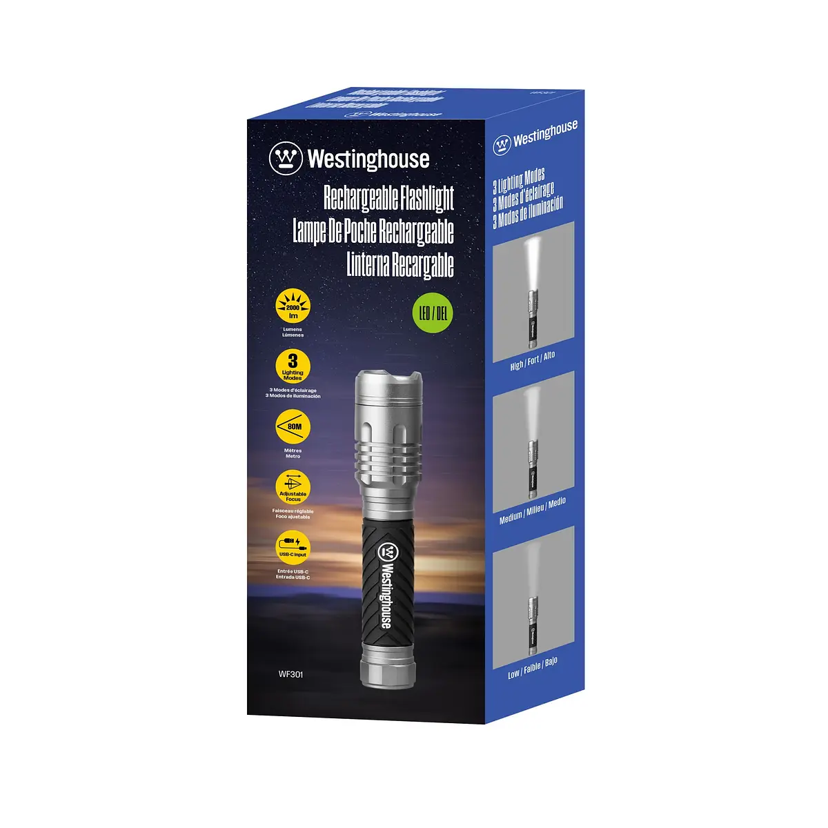 Linterna Wf258 1000 Lúmenes Westinghouse 2