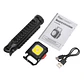 Linterna Mini Ligth Recargable Tipo C Outdoor Tm-800103 Tecmaster - Miniatura 11