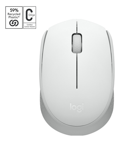 Mouse Inalambrico Logitech M170 Blanco 1