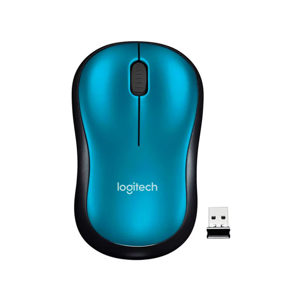 Mouse Inalámbrico Logitech M185 Blue 1