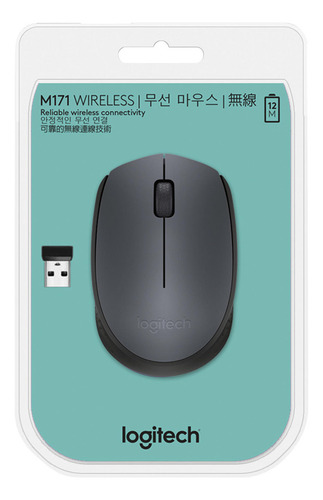 Mouse Inalambrico Logitech M170 Negro 4