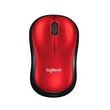 Mouse Inalámbrico Logitech M185 Red 1