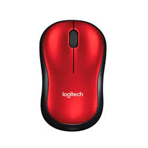 Mouse Inalámbrico Logitech M185 Red