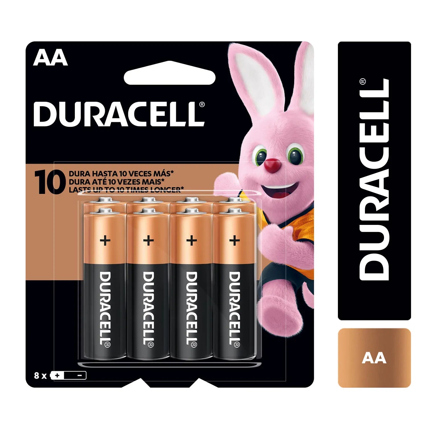 Pack De Pila  Alcalina  Duracell Aa 8 1