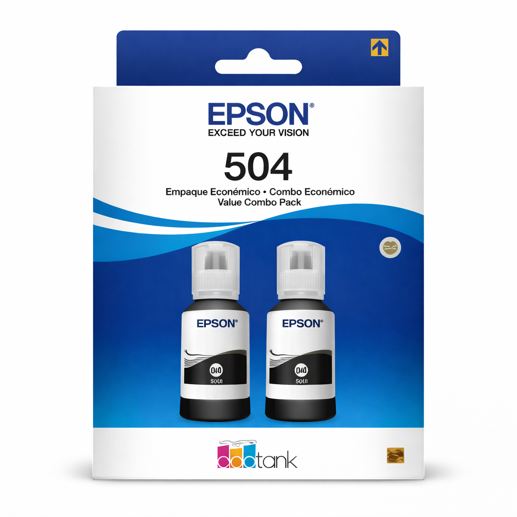 Pack Tinta Epson T504 Original Bk (T504120) 1