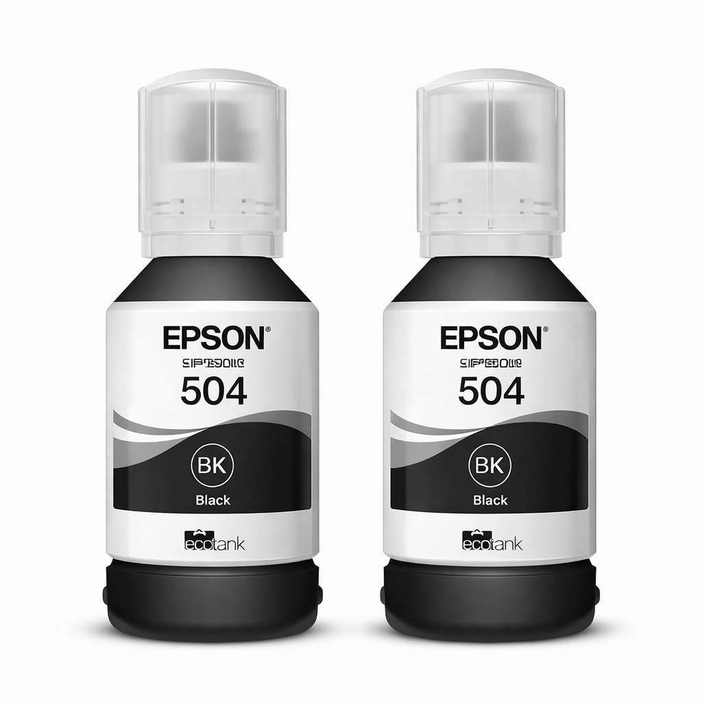 Pack Tinta Epson T504 Original Bk (T504120) 2