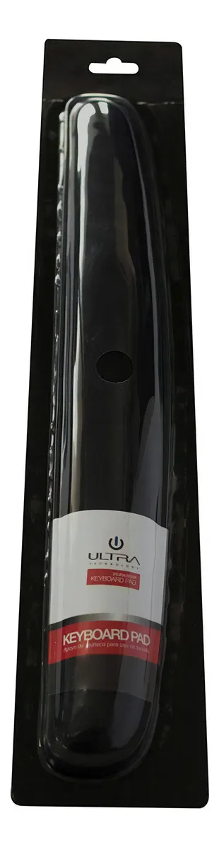 Almoadilla Apoya Muñeca Teclado Memory Foam Color Negro 4