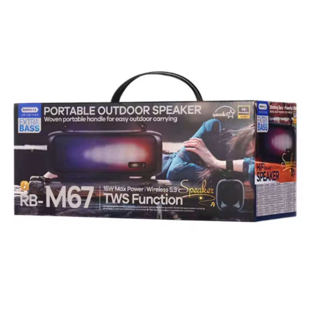 Altavoz Inalámbrico Portátil Rb-M67 Para Exteriores Remax 2