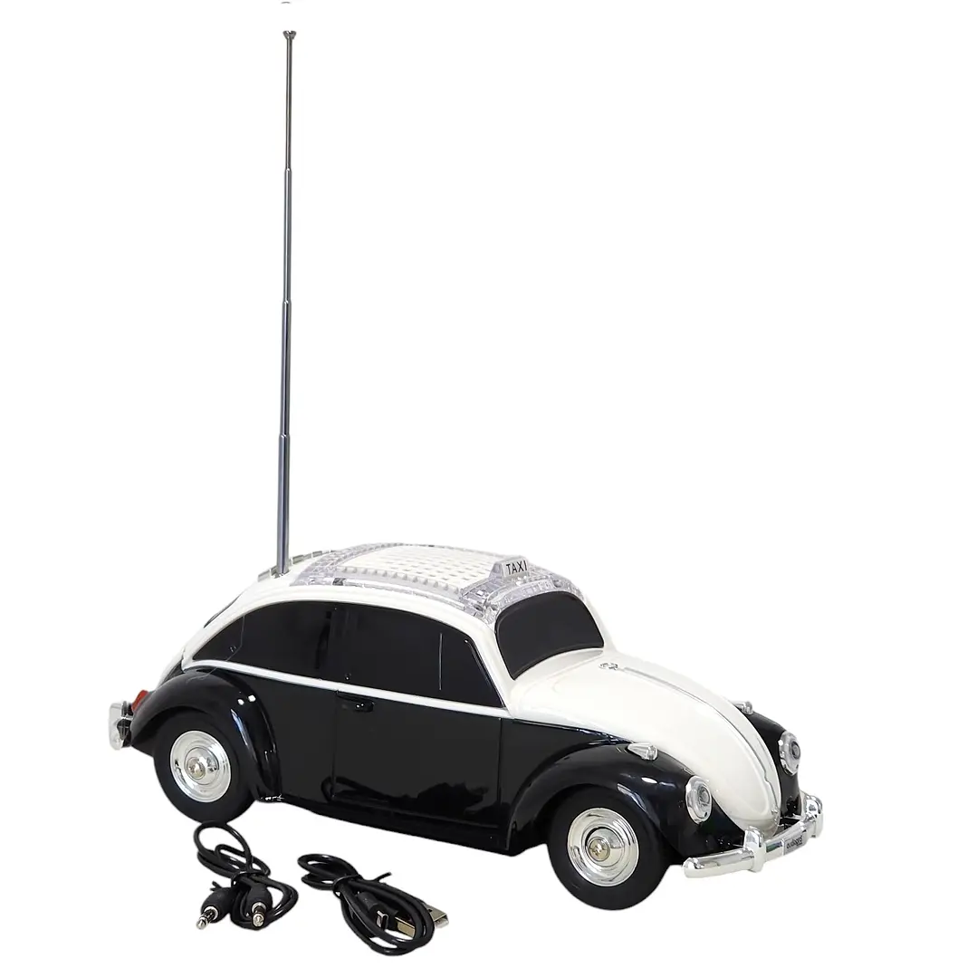 Parlante Auto Escarabajo Bluetooth/Sd/Usb/Fm Black 2108Bk Audiopro 3