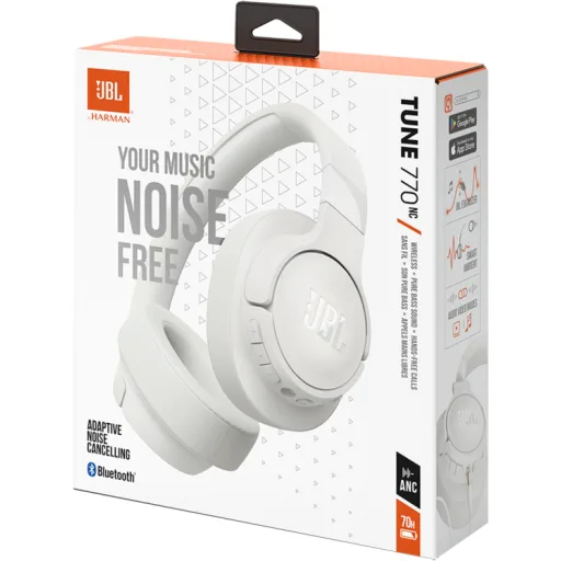 Audifono Bluetooth  Tune 770 White  Harman Jbl 1