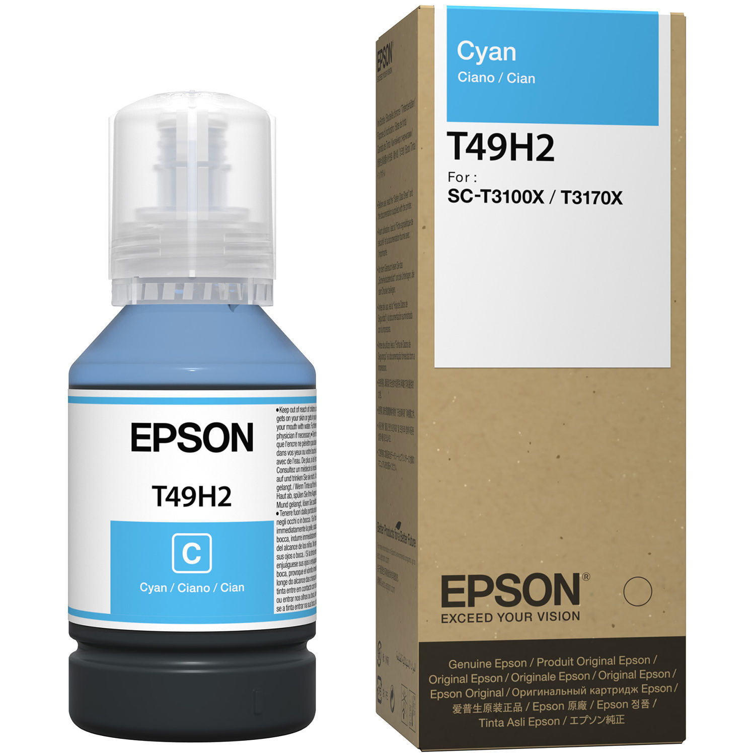 Botella Tinta T49H2 C Epson 1
