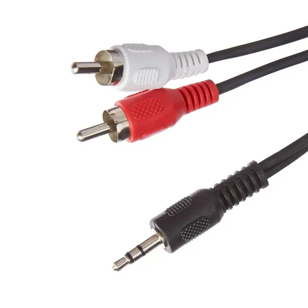 Cable De Audio 3,5Mm A 2 Rca 3Mts Ulink 1