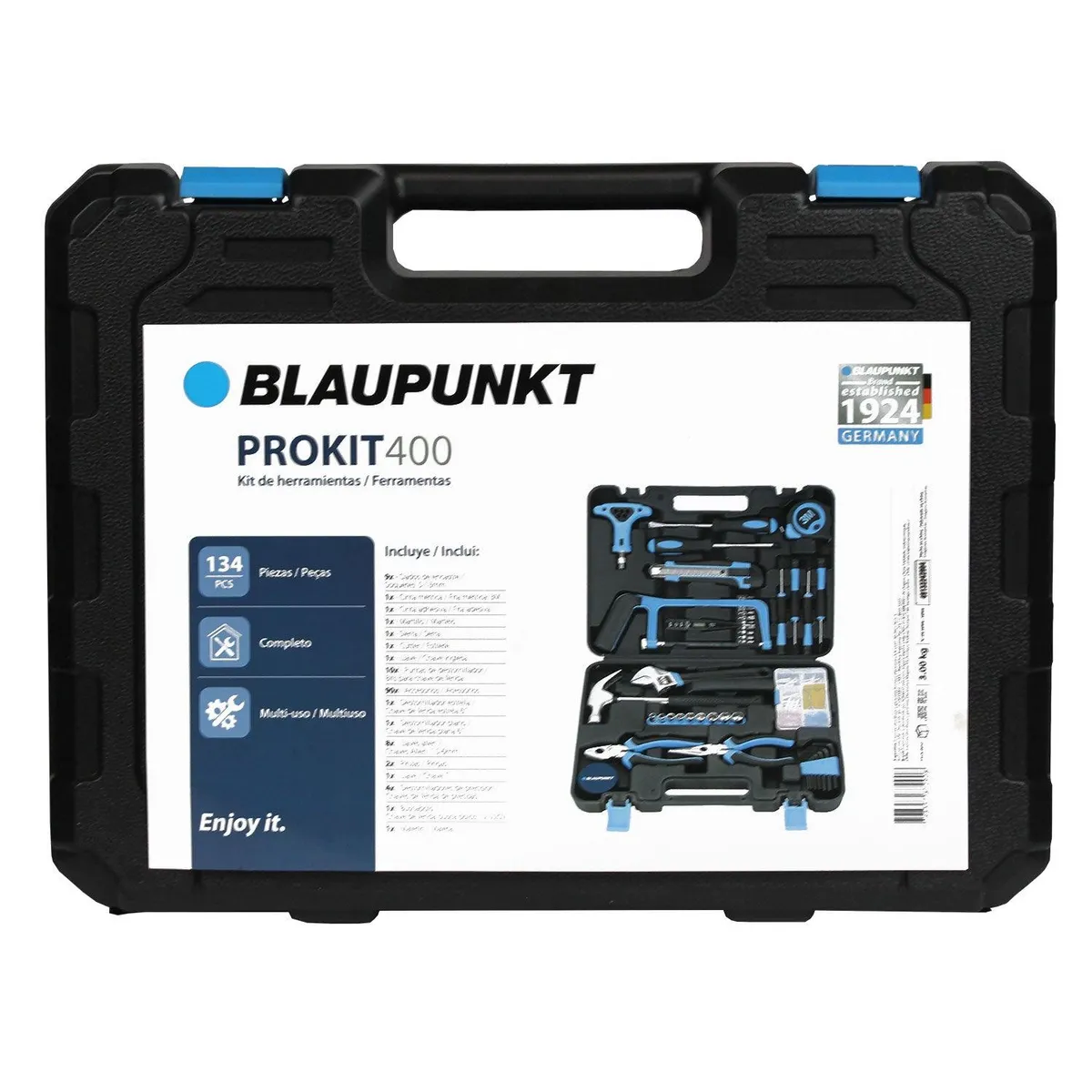 Caja De Herramientas Prokit 400 Blaupunkt 1