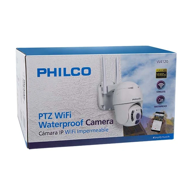 Cámara De Seguridad Ip1080P Ptz Wifi Waterproof W4120 4