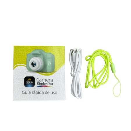 Camara Digital Portatil Kinder Pics Green Mlab 6
