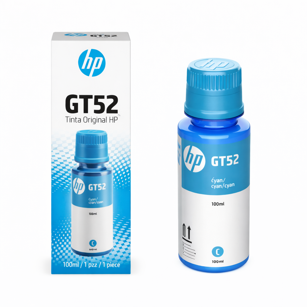 Tinta Original Hp Gt52 C (M0H54Al) 1