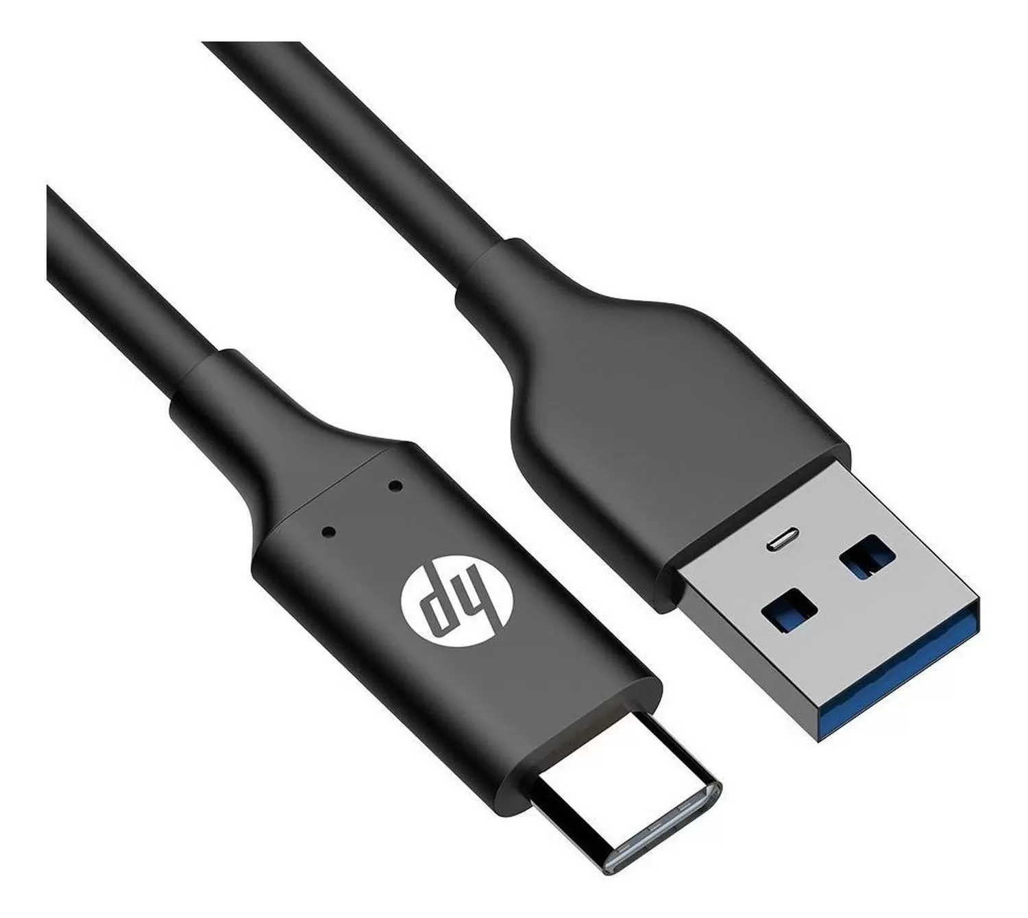 Cable Hp Dhc-Tc101 Negro Con Entrada Usb Tipo C A Usb 3.0 2