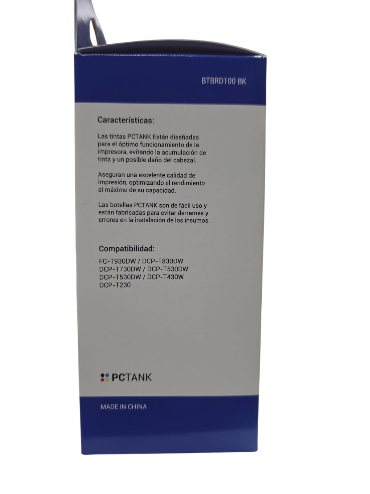 Botella Tinta Alternativa Btd100 Bk Pacific 2