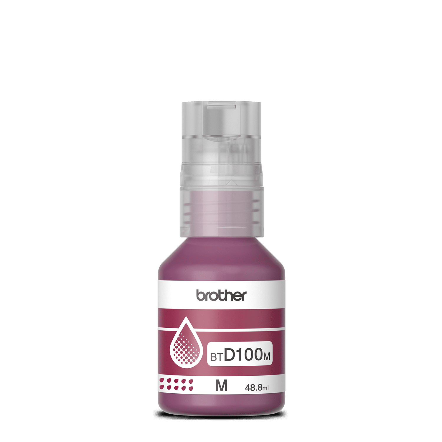 Tinta Original Brother Btd100 Magenta 2