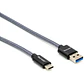 Cable Otg Tipo C Usb 3.0 1.5Mts Tm-200532 Tecmaster - Miniatura 1