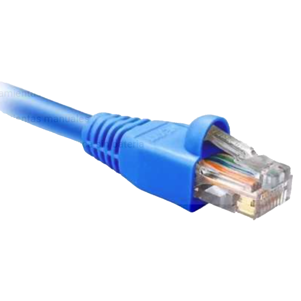 Cable Red Categoría 6 De 0.5 Mts Azul Ulink 1