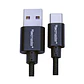 Cable Tipo C Usb 2.5 Mts Tm-200506-Bk Tecmaster - Miniatura 1