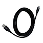 Cable Tipo C A Usb A Qc 3.0 2,5Mts Negro Tm-200562 - Miniatura 4
