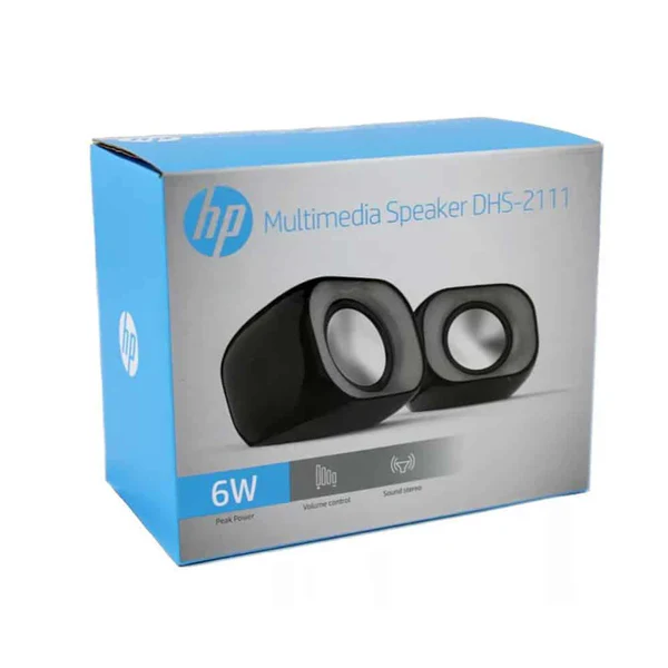 Parlante Pc Multimedia 2,1 Dhs-2111 Hp 3