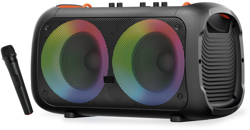 Parlante Portátil Bluetooth 30W Con Micrófono Inalámbrico Audiopro 1