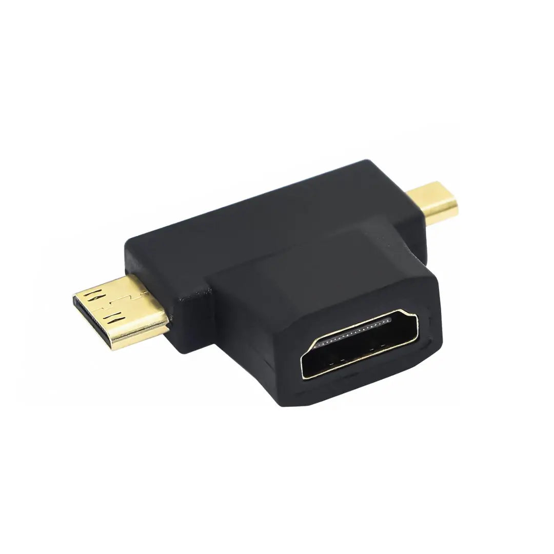 Adaptador Mini / Micro Hdmi 1080P Macho A Hdmi Hembra / Ul-Admchd600 1