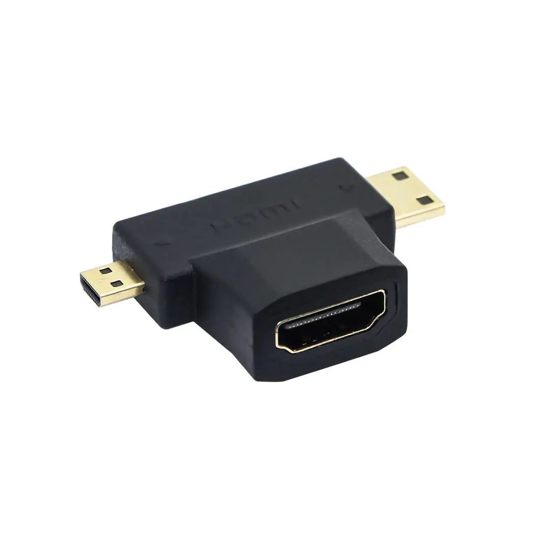 Adaptador Mini / Micro Hdmi 1080P Macho A Hdmi Hembra / Ul-Admchd600 2