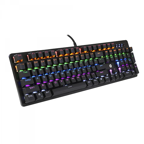 Teclado Gamer  Hp Gk100 Negro Es