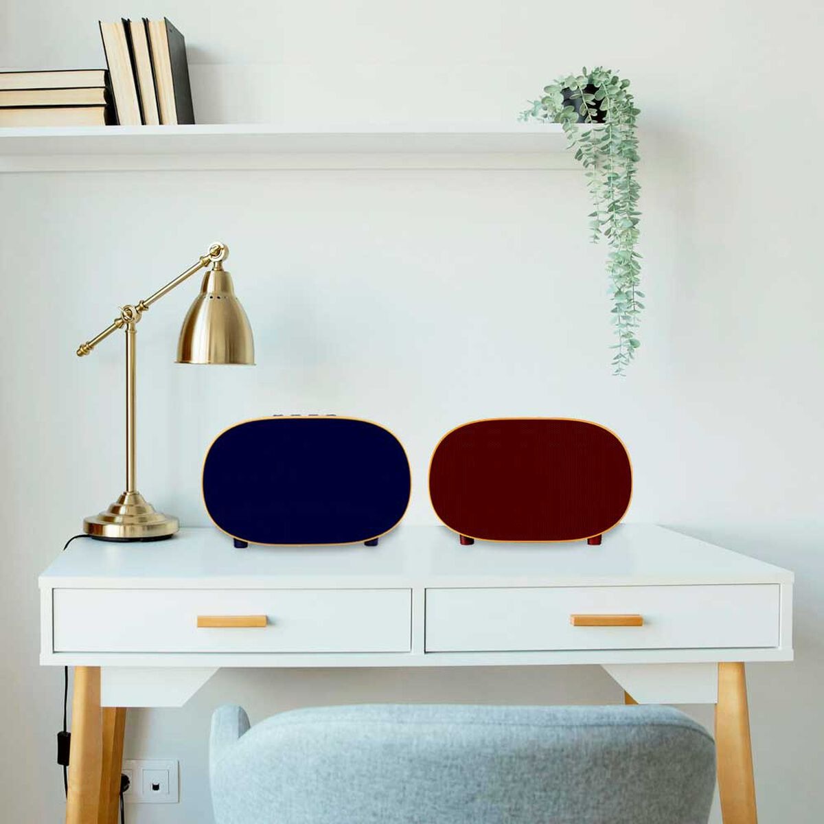 Parlante Retro Bluetooth 821Bur Audiolab 8